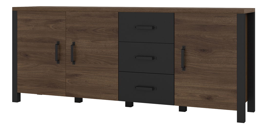 Komoda Oralee Typ 47 (okapi + černá matná)