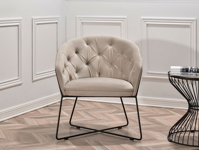 Relaxační křeslo Lagooza (černá)