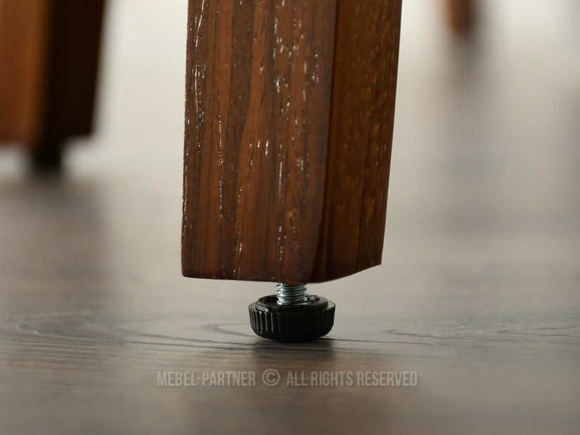 Židle Theo H (ořech tmavý + černá)