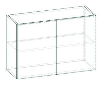 Horní kuchyňská skříňka Lenna LV-06