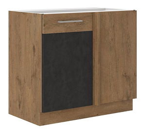 Dolní kuchyňská skříňka Bronte 105 ND 1F BB (dub lancelot + matera)