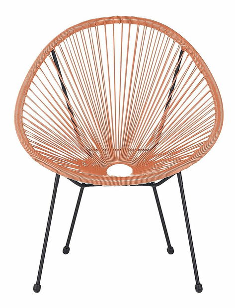 Zahradní křeslo Alvarez (oranžová)