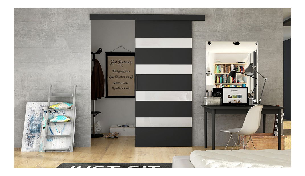 Posuvné dveře Rocco 5 (černá)