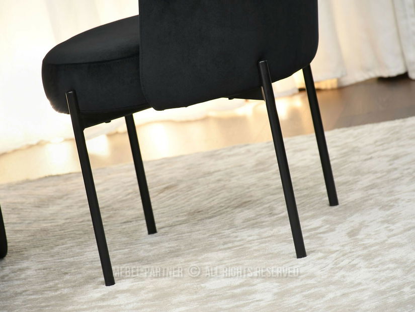 Jídelní židle Colegio (černá)