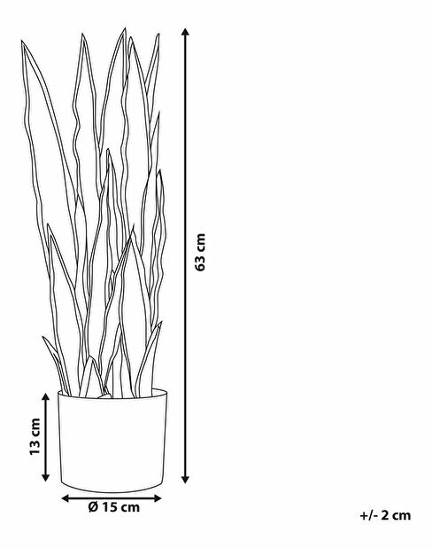 Umělá rostlina 63 cm SAPLE