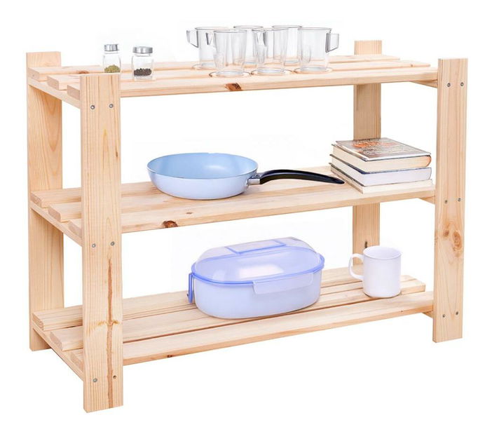 Regál Somete 2 (borovice)