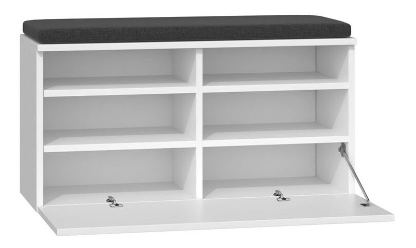 Botník (skříňka na boty) Reclemos 1 (bílá)