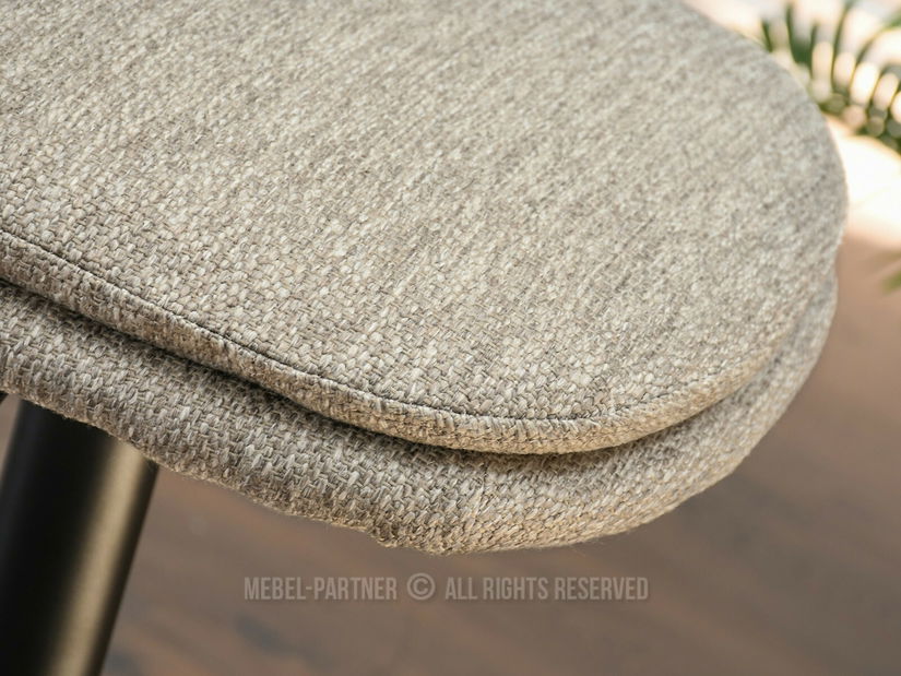 Barová židle Ravelianto (béžová + černá)