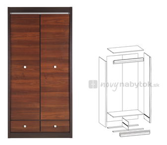 Šatní skříň Forth FR/9