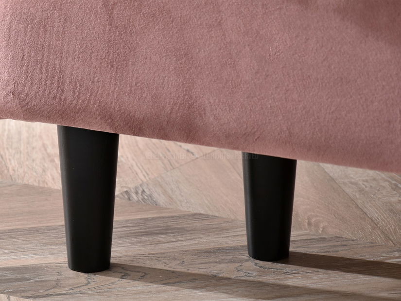 Pohovka dvousedačka Bacteria (černá)