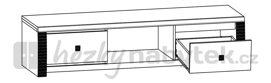 TV stolek BRW Senegal C RTV2S