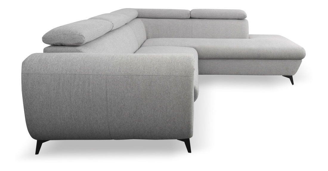 Rohová sedací souprava Monaco (šedá) (P)