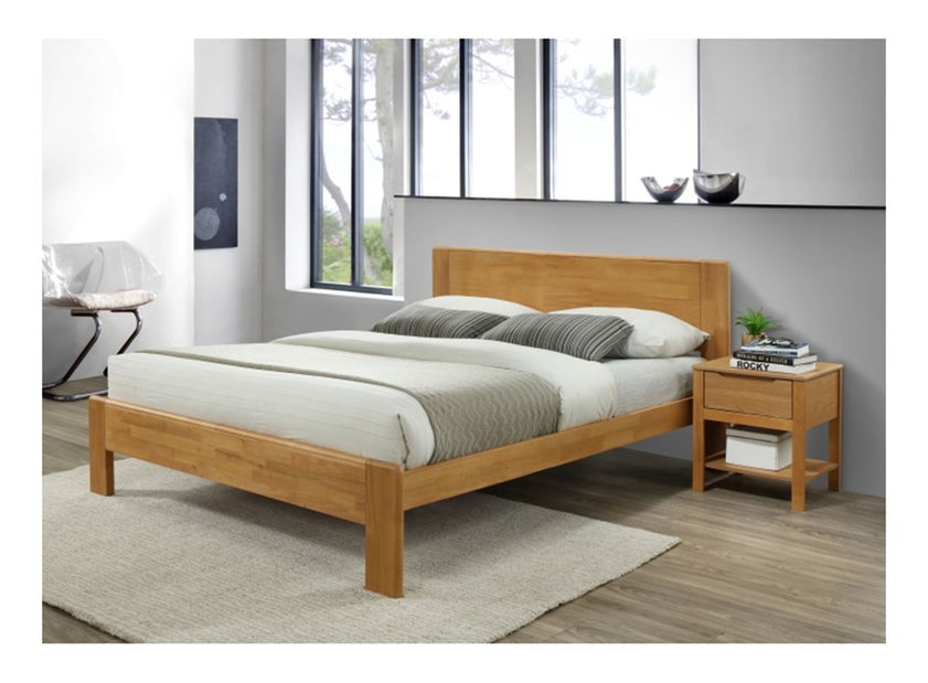 Manželská postel 180 cm Kastin (s roštem)