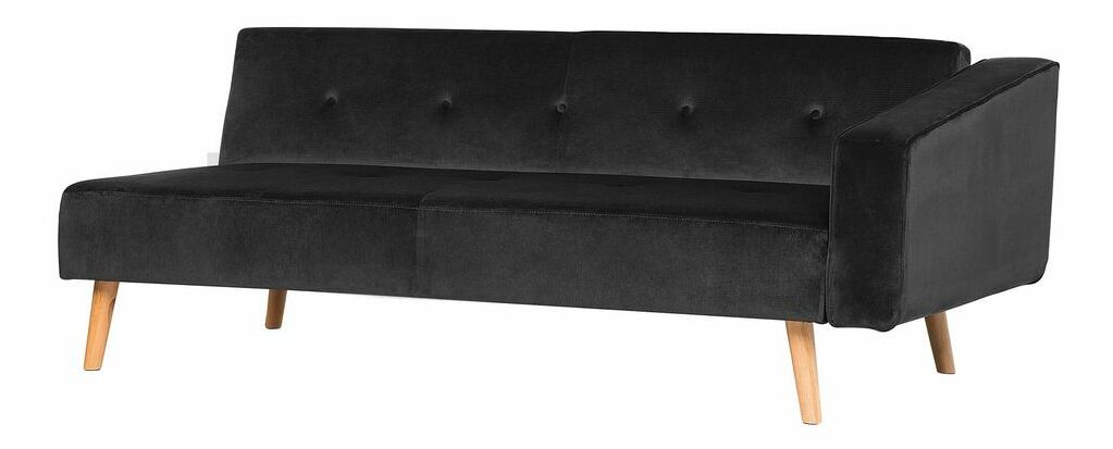 Rohová sedací souprava Vanto (černá) (L)