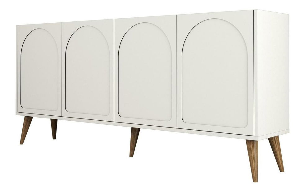 Skříňka Bipemu 2 (krémová + ořech)