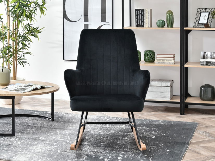 Křeslo Florida (černá)