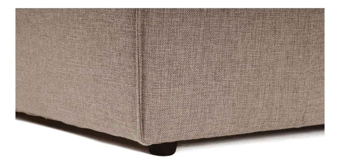 Rohová sedačka Forewona (hnědá)