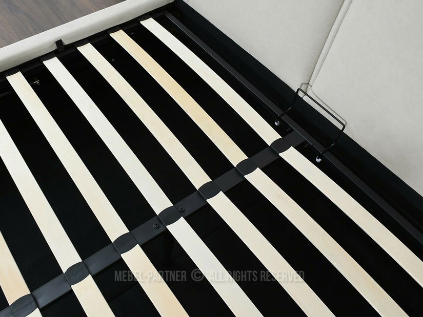 Manželská postel 160 cm Respondio 160 (šedá)