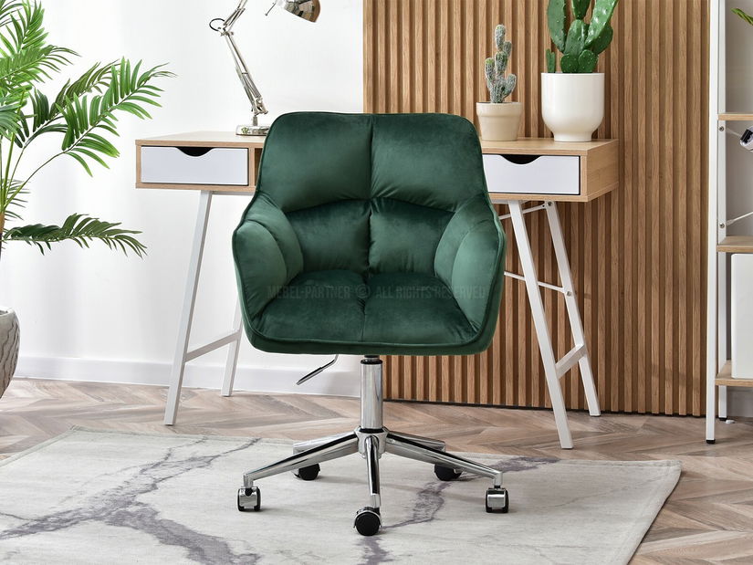 Křeslo Island (zelená + černá)