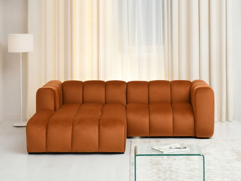 Rohová sedačka Organice (černá)