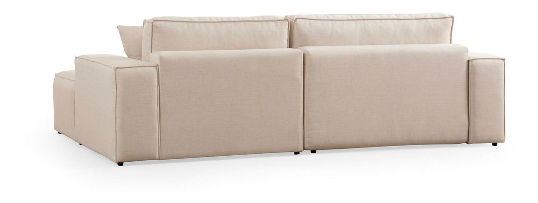 Rohová sedačka Pirlofenzza (s úl. prostorem) (P) (ecru)