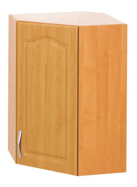 Horní kuchyňská skříňka, rohová Leite MDF klasik W60/60/P olše (P) 