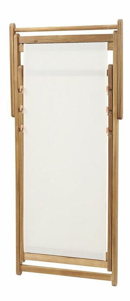 Zahradní lehátko ANIZO (dřevo) (světlohnědá)