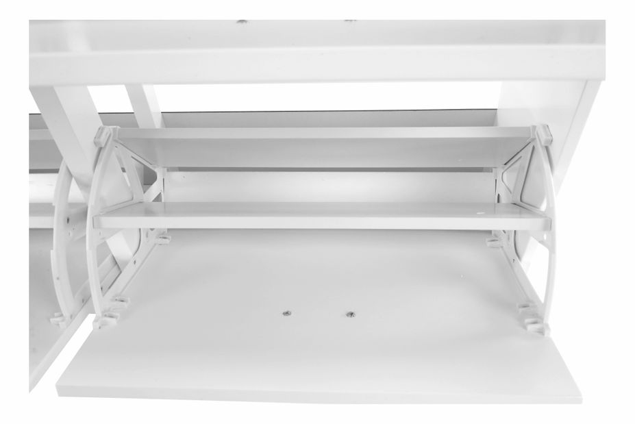 Botník 4-řadový Slebera typ 5 (bílá)