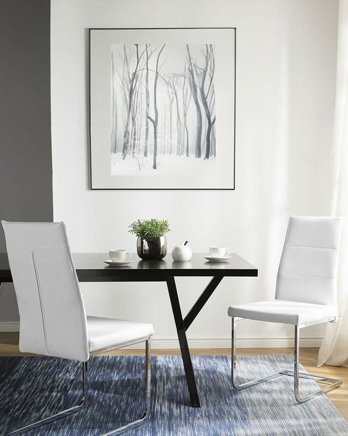 Set 2 ks. jídelních židlí Redford (bílá)