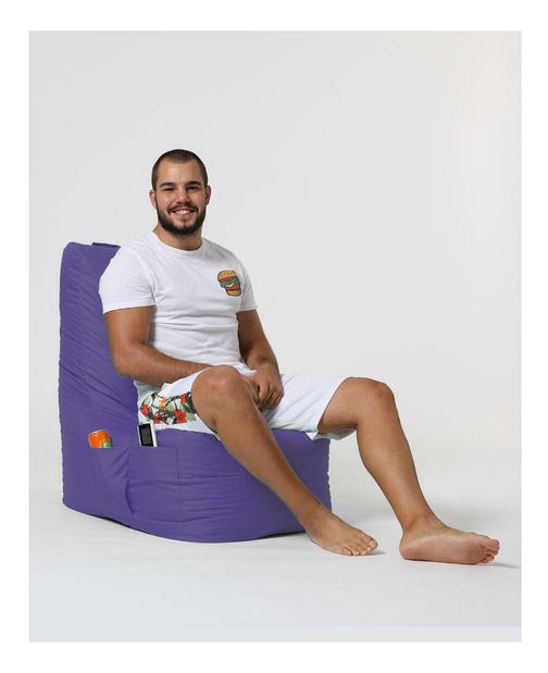 Sedací pytel Dust (fialová)