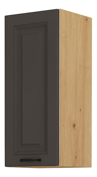 Horní kuchyňská skříňka Sheila 30 G 72 1F (dub artisan + grafit)