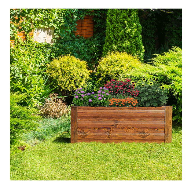 Vyvýšený záhon 3 Naipes (hnědá)