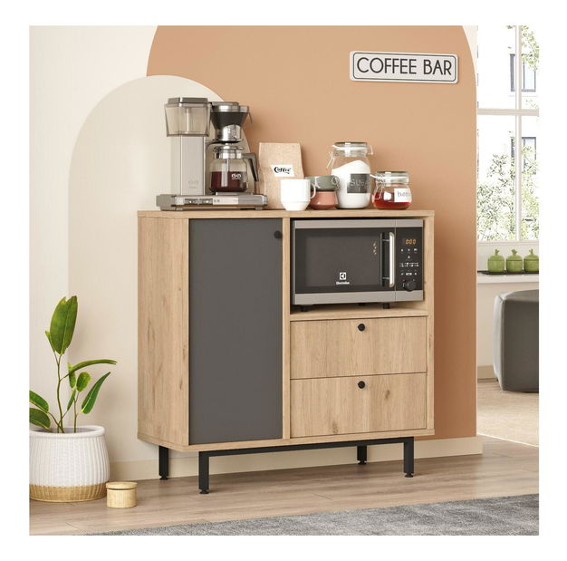 Komoda Rebutia 1 (dub + antracit)