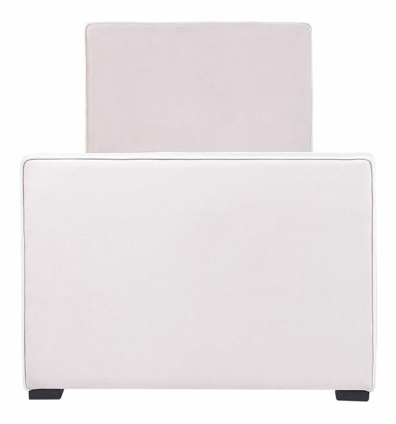 Jednolůžková postel 200 x 90 cm Tully (růžová) (s roštem)