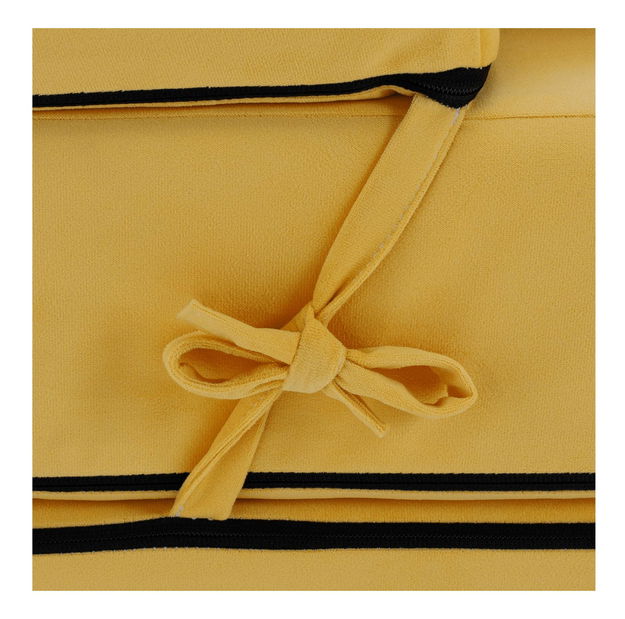 Rozkládací křeslo Plantearan (žlutá)