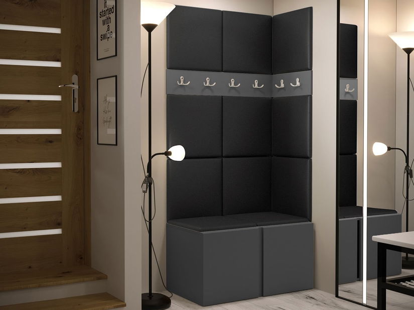 Předsíň Tovenaz I (grafit + černá)