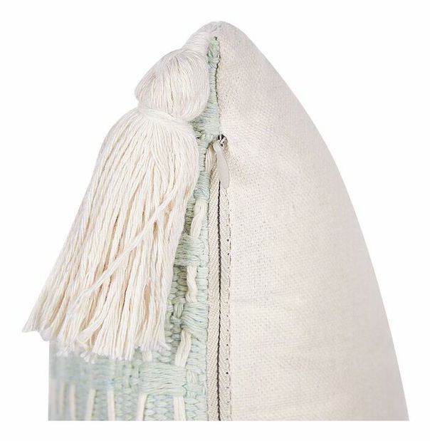 Sada 2 ozdobných polštářů 42 x 42 cm Hakko (zelená)