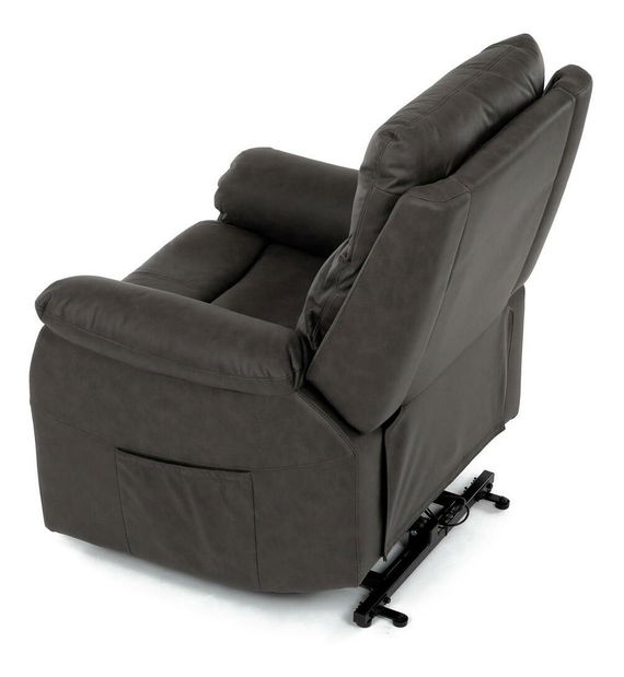 Polohovací křeslo Turbia (hnědá)