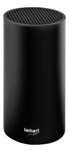 Blok na nože Lamart 22,5cm (černá)