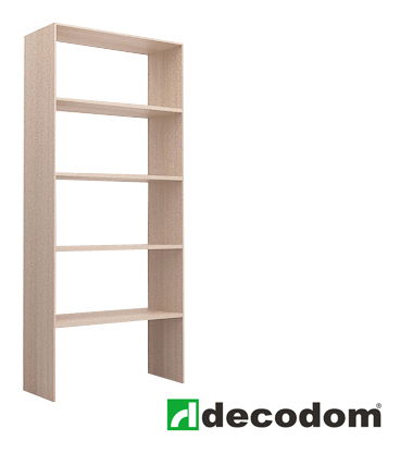 Regál do rohového prvku Decodom Casandra RG 80 jasan coimbra