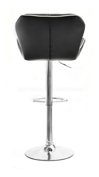 Židle Huhu (černá + chromová)