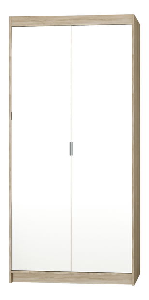 Šatní skříň se zrcadlem Elanor I (dub sonoma)