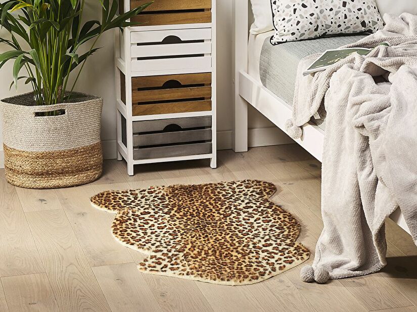 Koberec 60x90 cm NAMIGA (vzor leopard)