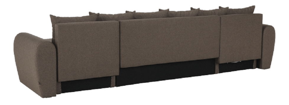 Rohová sedací souprava U Thalen (hnědá)