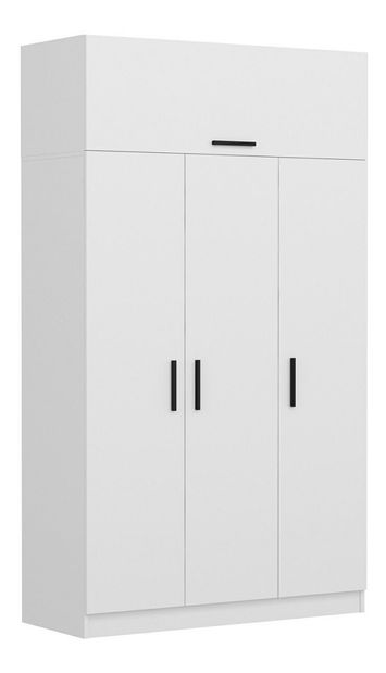 Šatní skříň Kalia 235 (bílá)