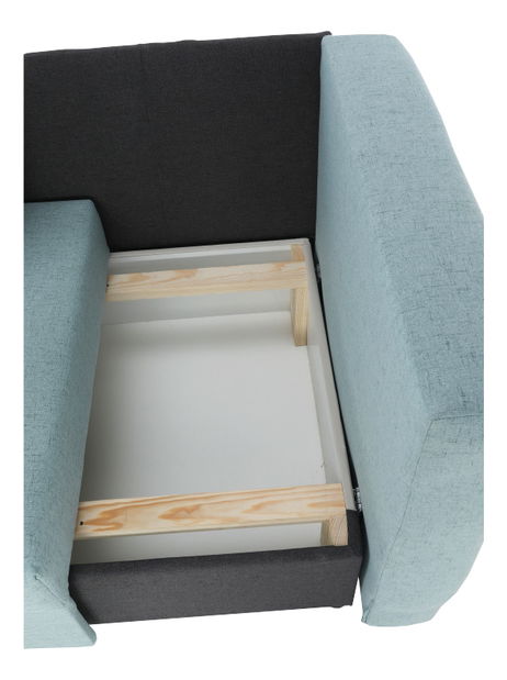 Lenoška Belanna (mentolová + šedá)