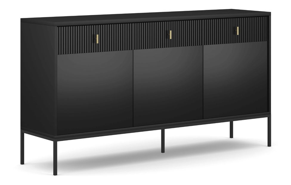 Komoda Militaba (černá)