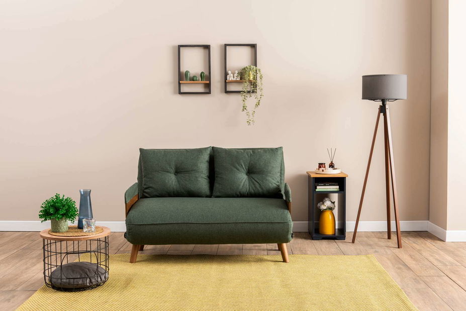 Pohovka dvousedačka Como P (zelená)