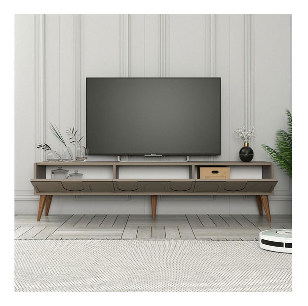 TV stolek/skříňka Bipemu 3 (ořech + atlas)