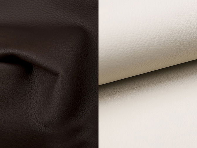 Manželská postel 180 cm Fabio (tmavě hnědá + krémová) (s roštem a úl. prostorem)